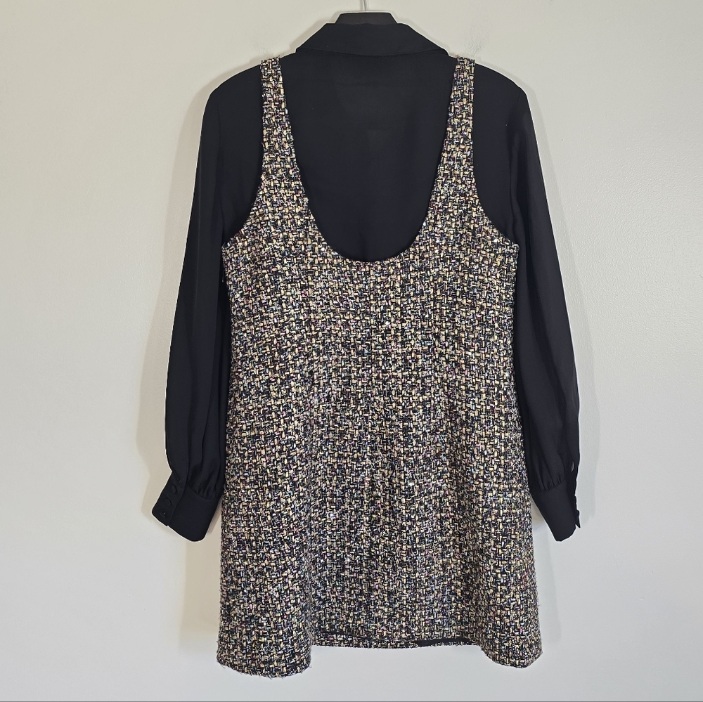 Cinq a Sept Florianna Tweed Mini Dress 6 - Picture 5 of 11